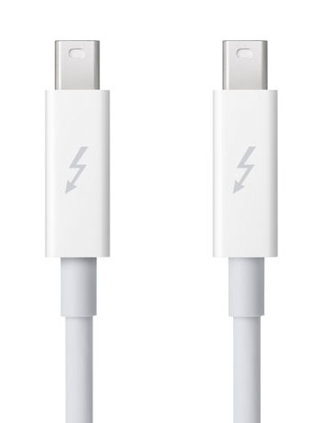 Thunderbolt Cable on Image Of Thunderbolt Technology Cables
