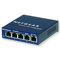 Netgear Gigabit Switches on Netgear Gs105 V4 Prosafe 5 Port Unmanaged Gigabit Switch