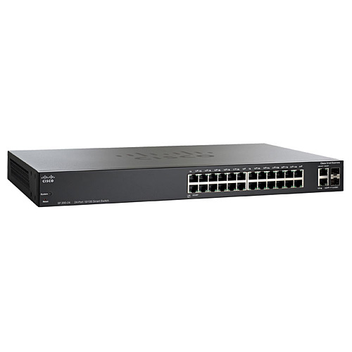 Cisco SF200-24 Switch Side 1